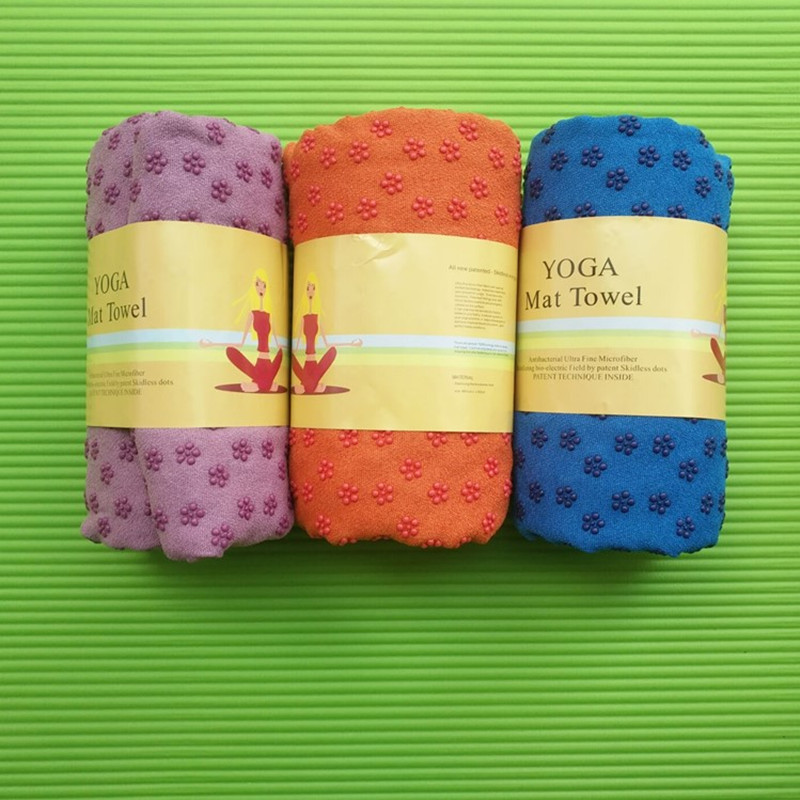 Toallas antideslizantes para yoga, 183x63cm, para gimnasio, viajes, Camping, Golf, fútbol, deportes al aire libre