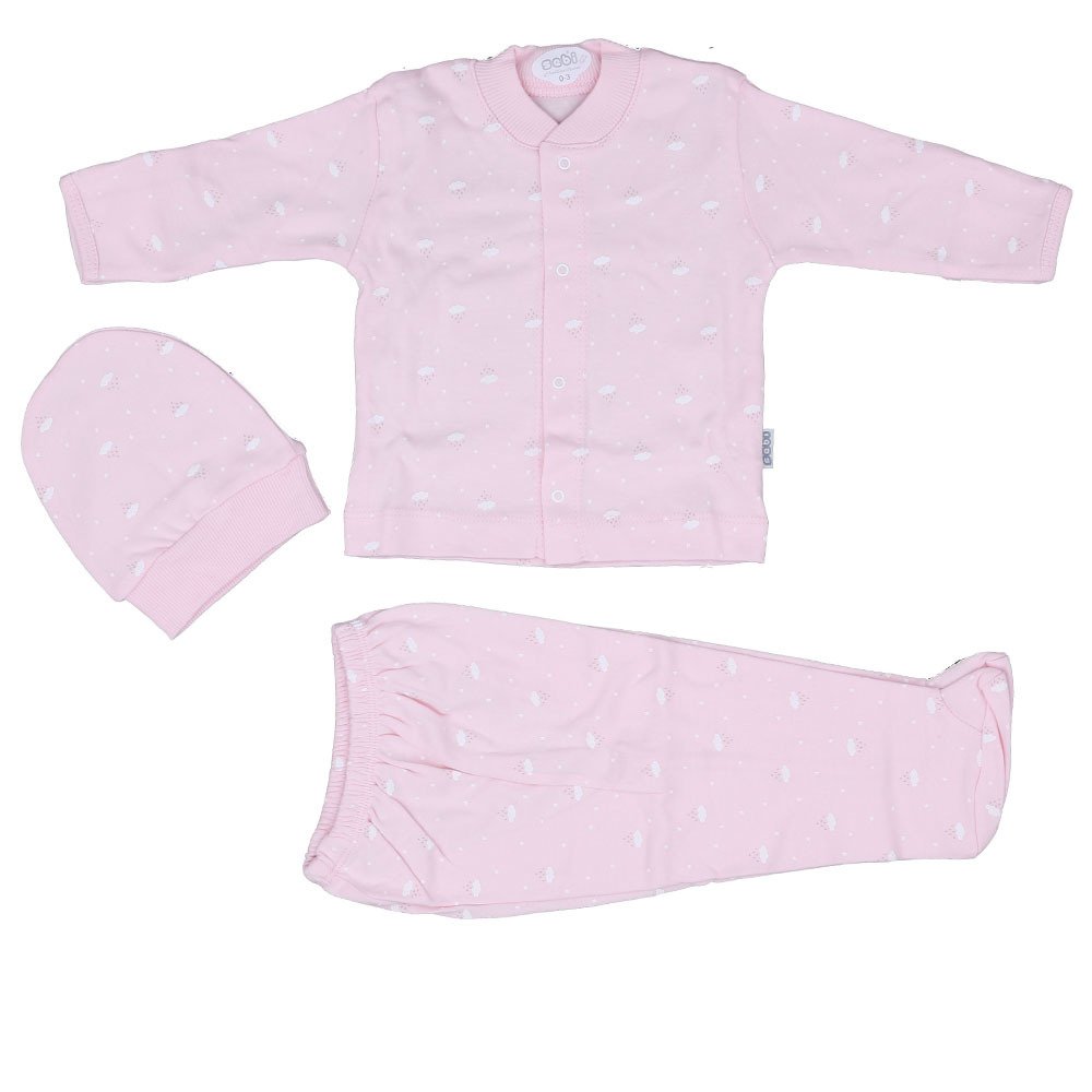 Nyfødte baby pyjamas sæt drenge pijama piger pijama hyggelige baby nattøj baby badekåber 100%  bomuld baby pyjama bukser: 2253p