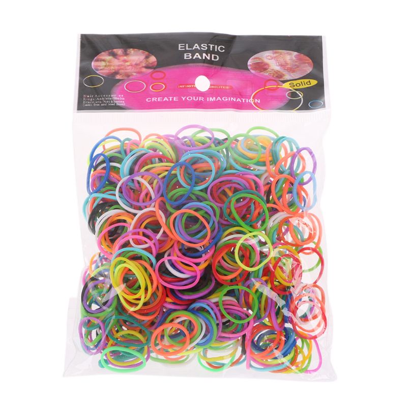 600Pcs Rainbow Mega Refill Elastiekjes Diy Armbanden Bands Party Favor Art Ambachten Voor Meisjes: 13