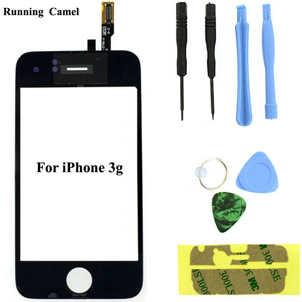 Running Kameel Touch Screen Digitizer Vervanging Voor Apple Iphone 3G 3G Gratis Reparatie Tools