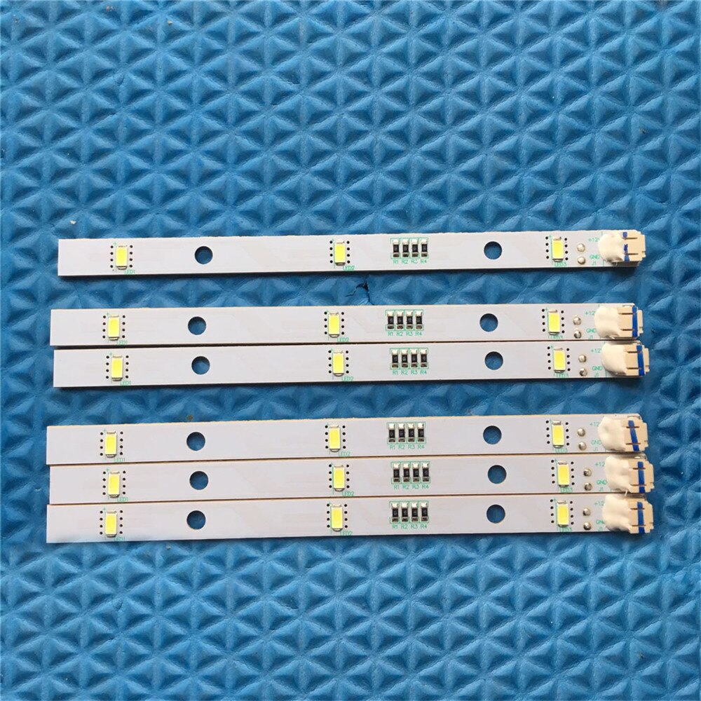 5Pcs Freezer Light Bar LED Strip for RONGSHENG/ HISENSE Refrigerator LED Light E349766 MDDZ-162A 1629348 DC12V 2W
