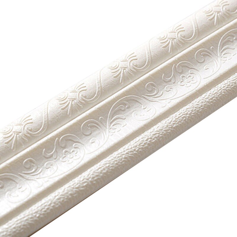 Sealing Strip Bathroom Shower Sink Bath Caulk Tape White PVC Self Adhesive Waterproof Wall Sticker For Bathroom Kitchen: C