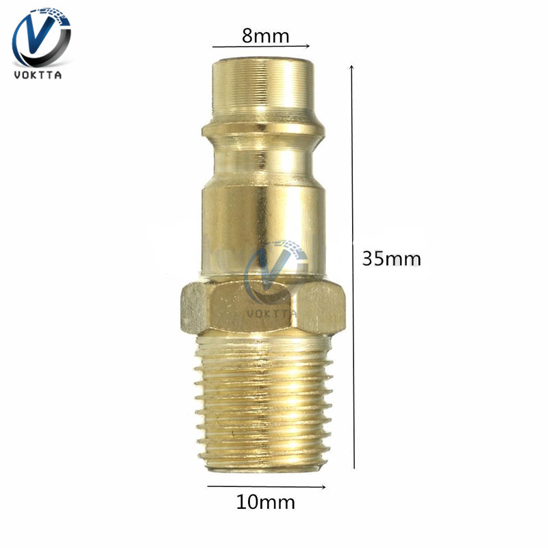 1 stücke 1/4 BSP Euro Air Linie Schlauch Fitting Kupplung Adapter Gehärtung Stahl Kompressor Stecker Schnell Koppler Zubehör Werkzeug