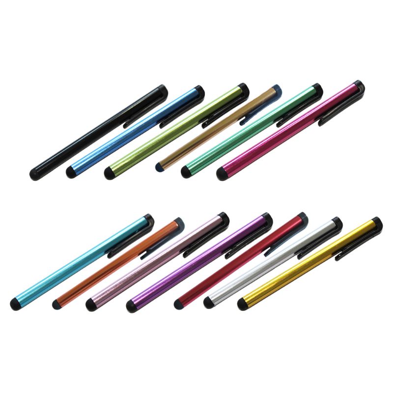 Clip Universal Soft Head For Phone Tablet Durable Stylus Pen Capacitive Pencil Touch Screen Pen X6HB