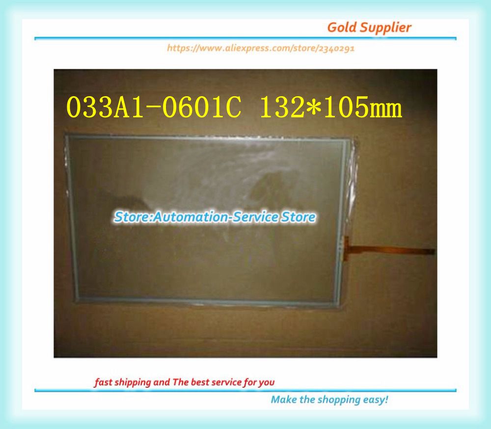 Touch Screen Glass Panel Use For 033A1-0601C 132*105mm