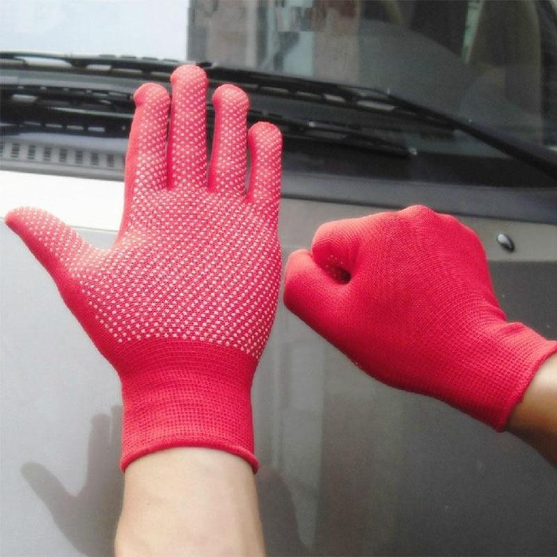 1 Paar Nylon Beschermende Handschoenen Volwassen Mannen En Vrouwen Stroefheid Arbeid Bescherming Tuin Snoeien Beschermende Handschoenen