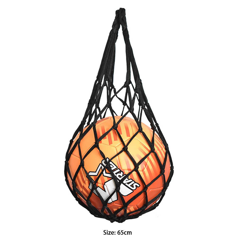 Professionele Basketbal Nylon Netto Tas Multi-Use Sport Bal Draagbare Mesh Opslag Netwerk Tassen Voor Volleybal Voetbal Voetbal: Paars