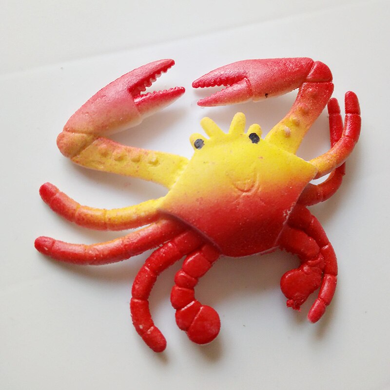 Zhutousan 1pc store krabber form dyreriget krystal jord børns gunst vokse op legetøj fest dekoration maleri farve vand geler: Default Title