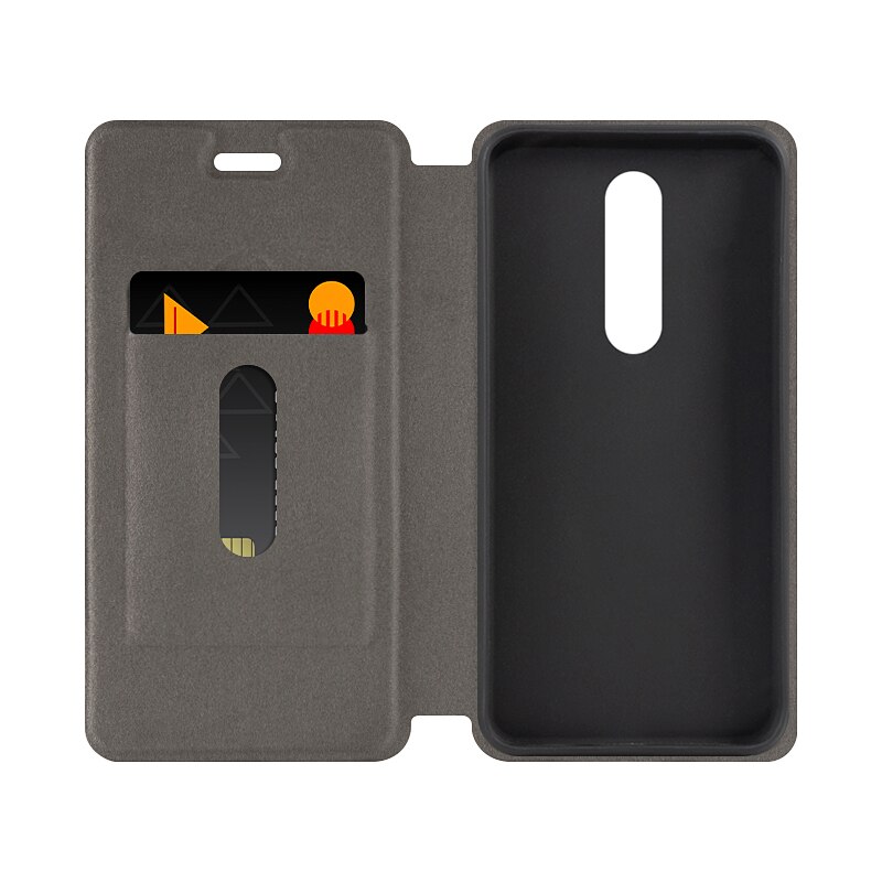 Canvasfodral för alcatel 3 fodral skal flip läder mjuk silikon kickstand bokfodral för alcatel 3l telefonfodral