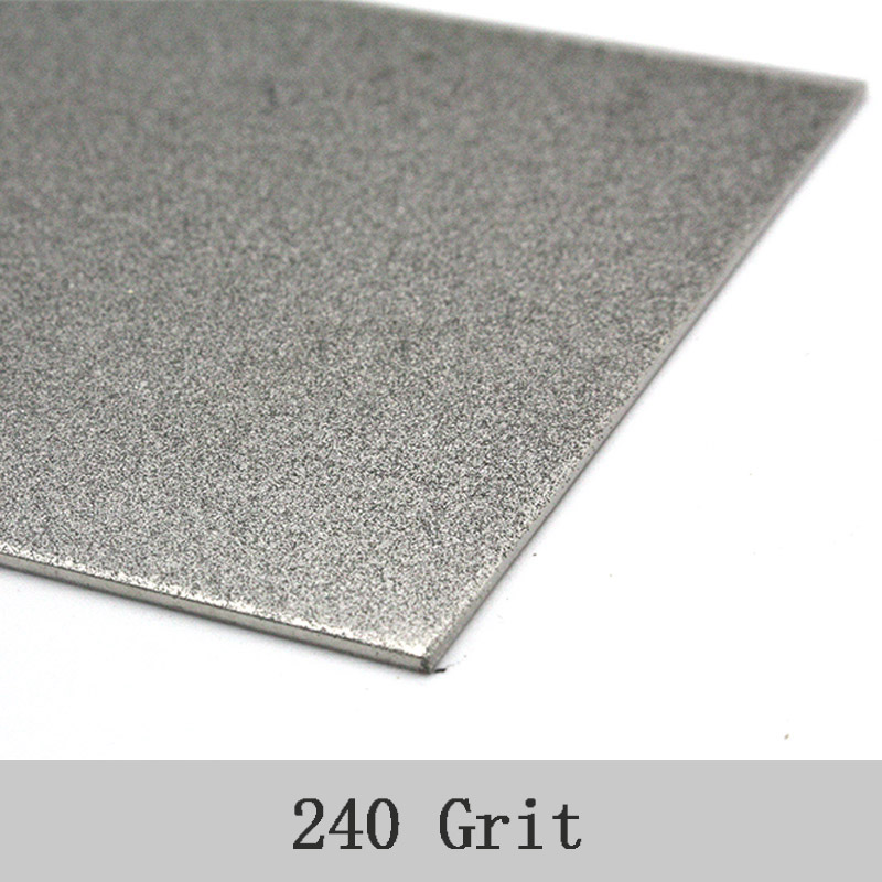 Knife Sharpener 80 Grit Thin Diamond Knife Sharpening Whetstones Polishing Plate Grinding Disc Abrasive Stones: SKY BLUE