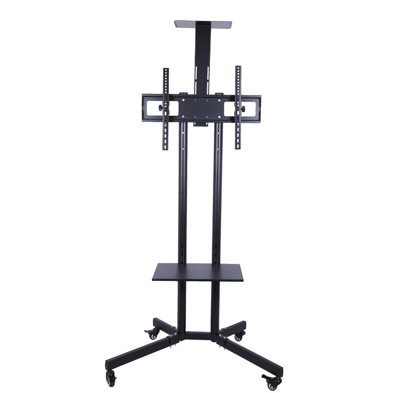 32-60 inch LCD LED Plasma TV Mount Floor Display Stand Carts/Trolley With DVD Holder And Camera Holder