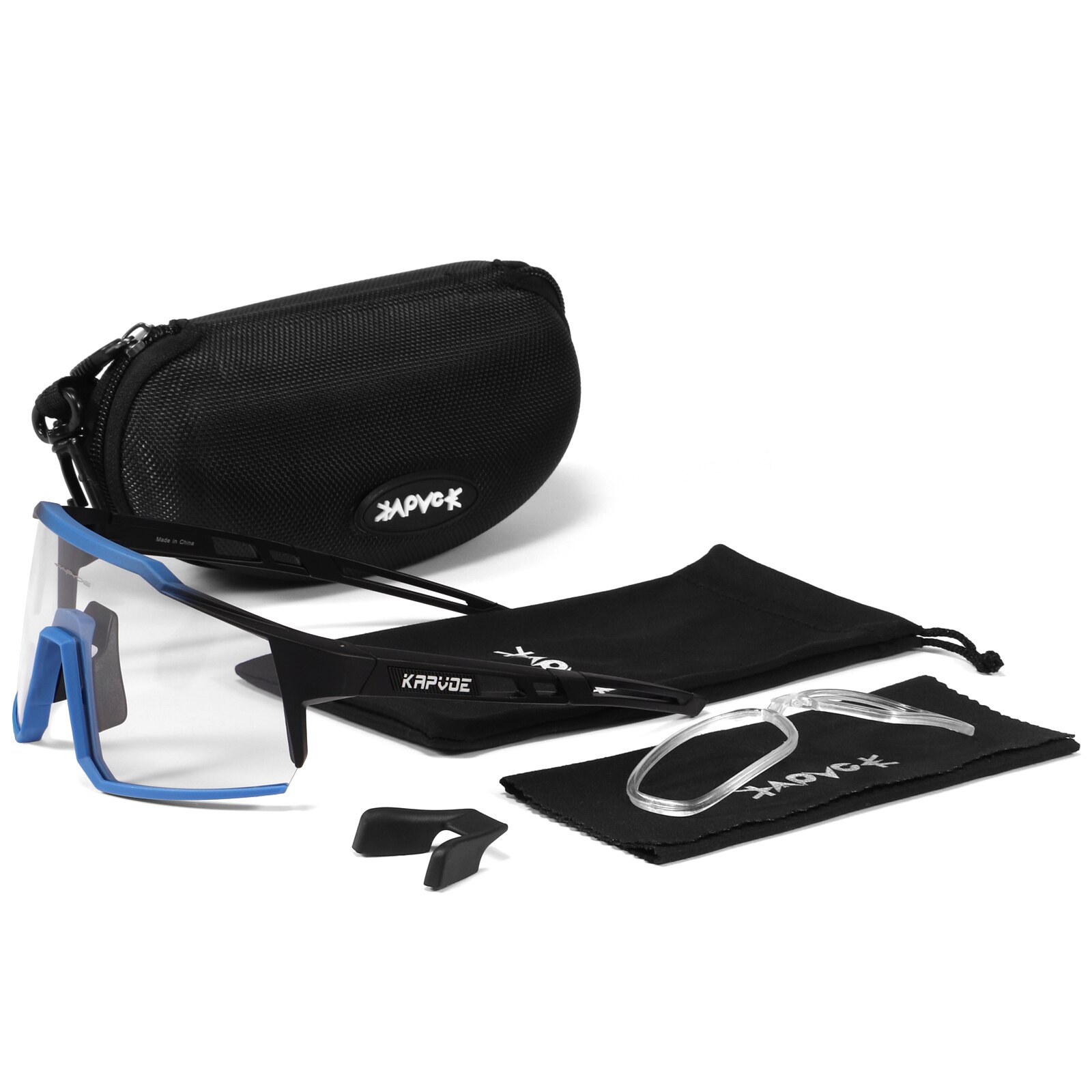 Kapvoe-gafas de sol fotocromáticas para hombre, lentes de sol fotocromáticas para pesca, viajes, conducción, ciclismo, acampada, senderismo, UV400, novedad de: 06