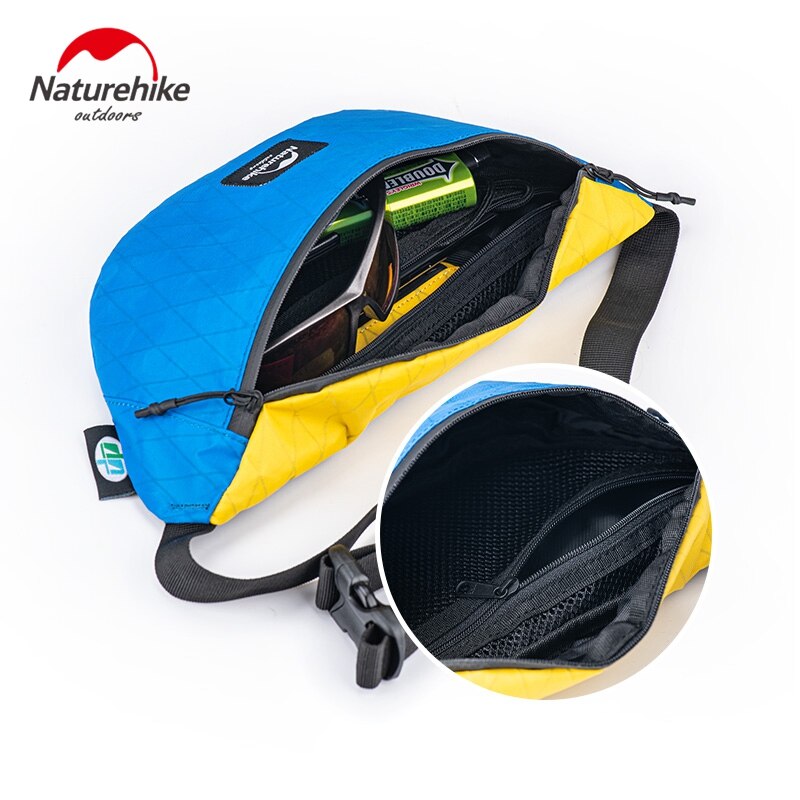 Naturehike x-pac talje taske slidstærke skuldertasker vandtæt sport bælte pakke ultralette til udendørs camping vandreture