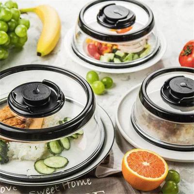 Hyuuga keepeez instant vacuum food sealer lock universal vacuum food saver-crisper press dome fresh cover