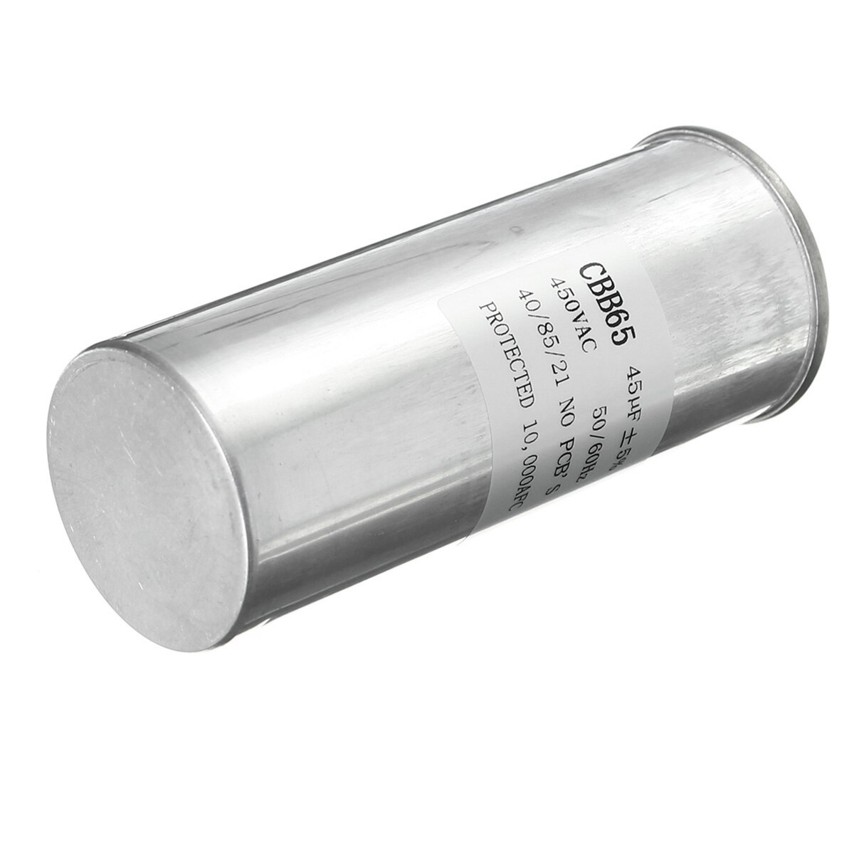 450V AC Motor Capacitor Air Conditioner Compressor Start Capacitor CBB65 15uF 20uF 25uF 30uF 35uF 40uF 45uF 50uF Air conditionin