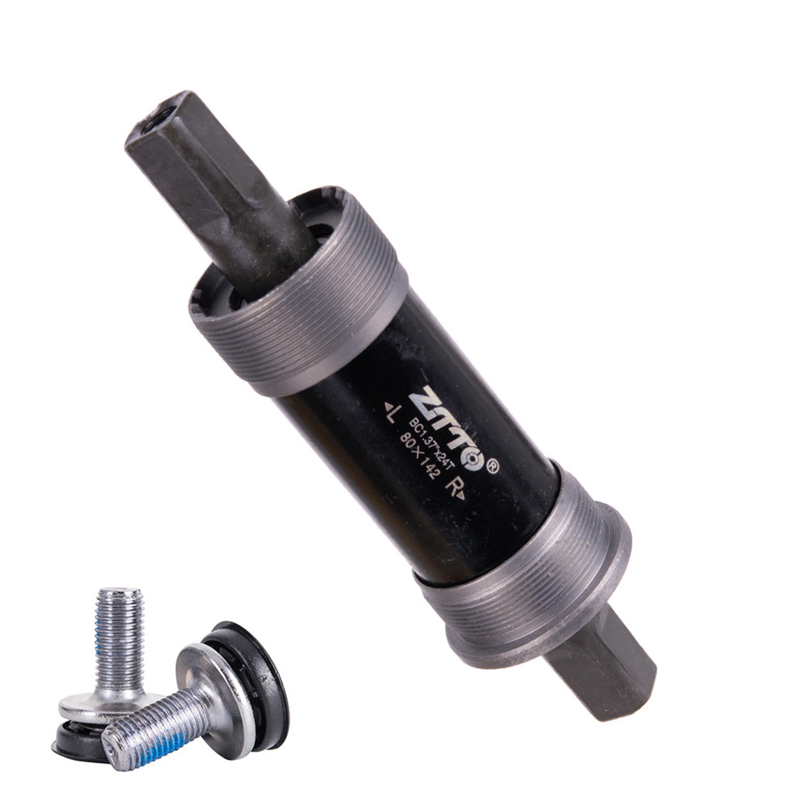 Métal vélo BSA pédalier 142 155 mm 177mm Quare trou manivelle axe vélo pièces BB pour carré conique axe pédalier