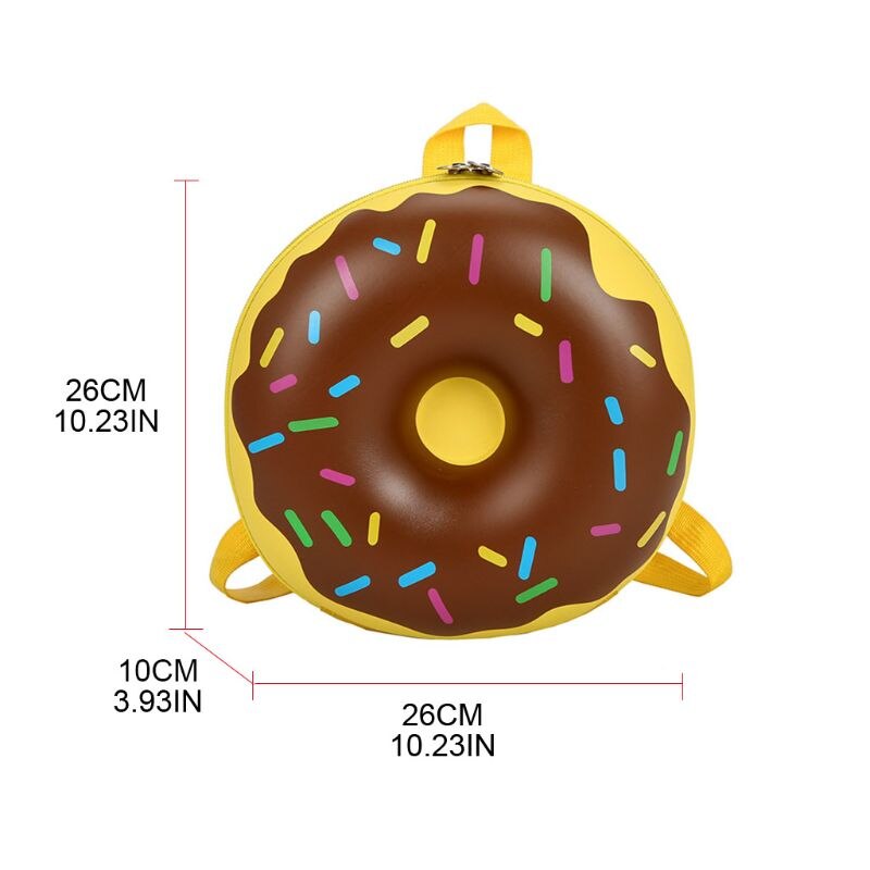 Jenter låve tegneserie sirkulær ryggsekk barnehage barneskolesekk ryggsekk boksekk student søt dagsekk