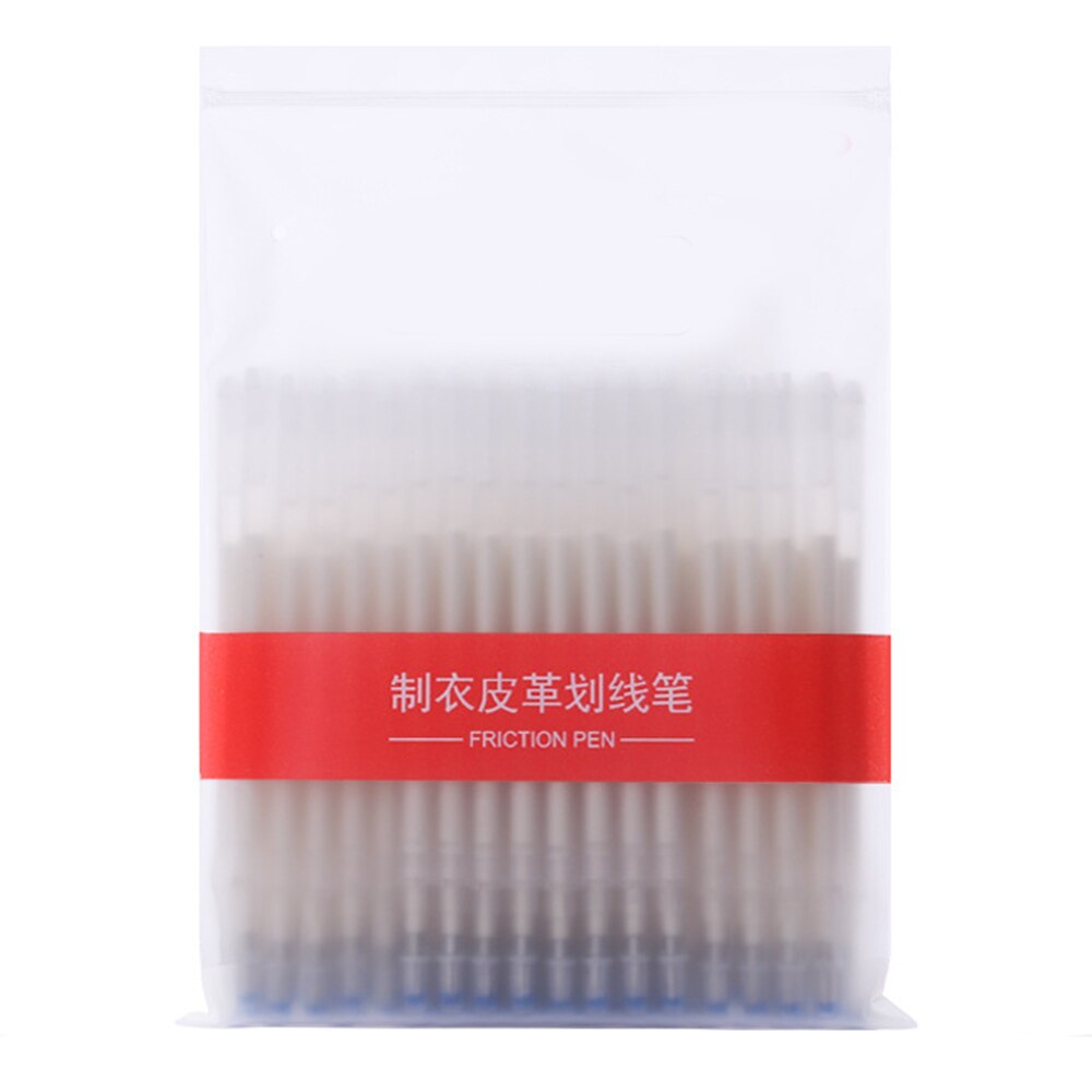 100 Pieces Pen Refills Heat Erasable Fabric Marking for Sew Quilting Dressmaking Stainless Steel 100 Pieces Pen Refills EIG88: white