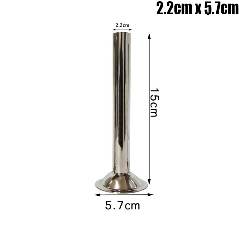 5.7/7.5/8,9 cm Basis Wurst Rohr Füller Trichter Durchmesser 1,2 cm 1,9 cm 3,2 cm Verkaufsstellen Wurst gehäbenutzen Fleisch Kleine Zubehör 3pc: 5.7cm SS x2.2cm