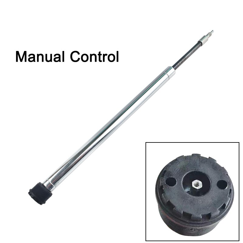 ELYON-resorte de aceite para bicicleta de montaña XCR XCM, horquilla delantera de MTB, amortiguación de aceite, piezas de repuesto para Accesorios de reparación, Control de hombros y cable: Manual Control