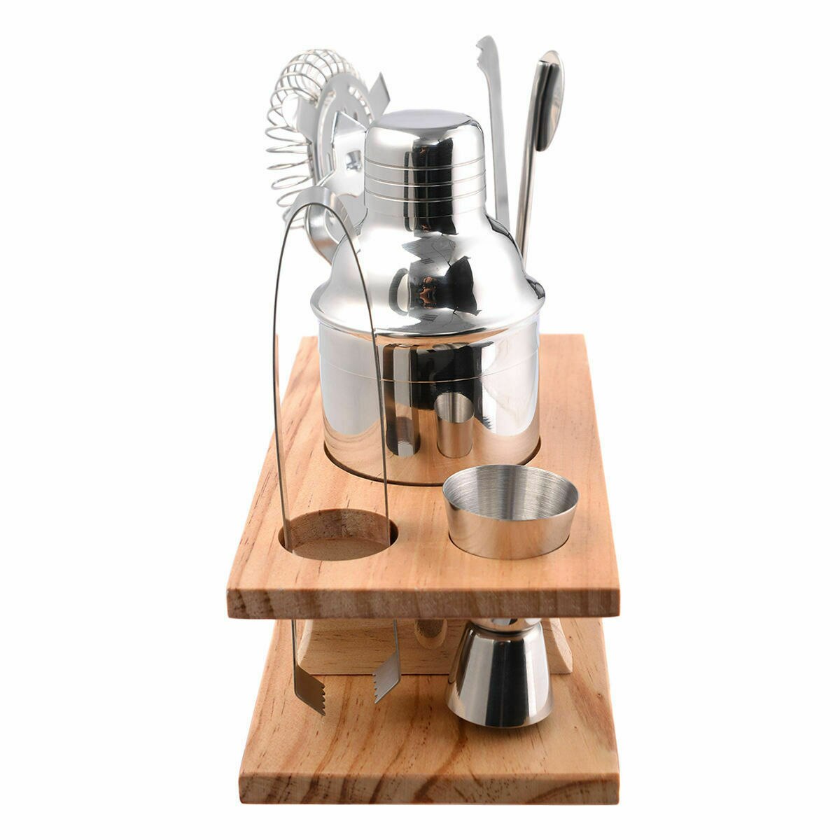 Rvs Cocktail Shaker Mixer Drinken Barman Martinitool Bar Set Kit