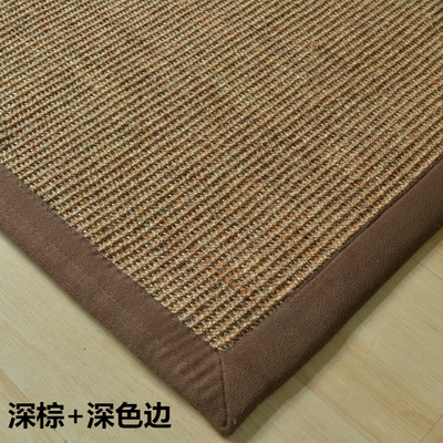 40x60/50x80cm simple sisal doormat rug carpet straw tatami mat hallway rug pad: 500MMx800MM / 3