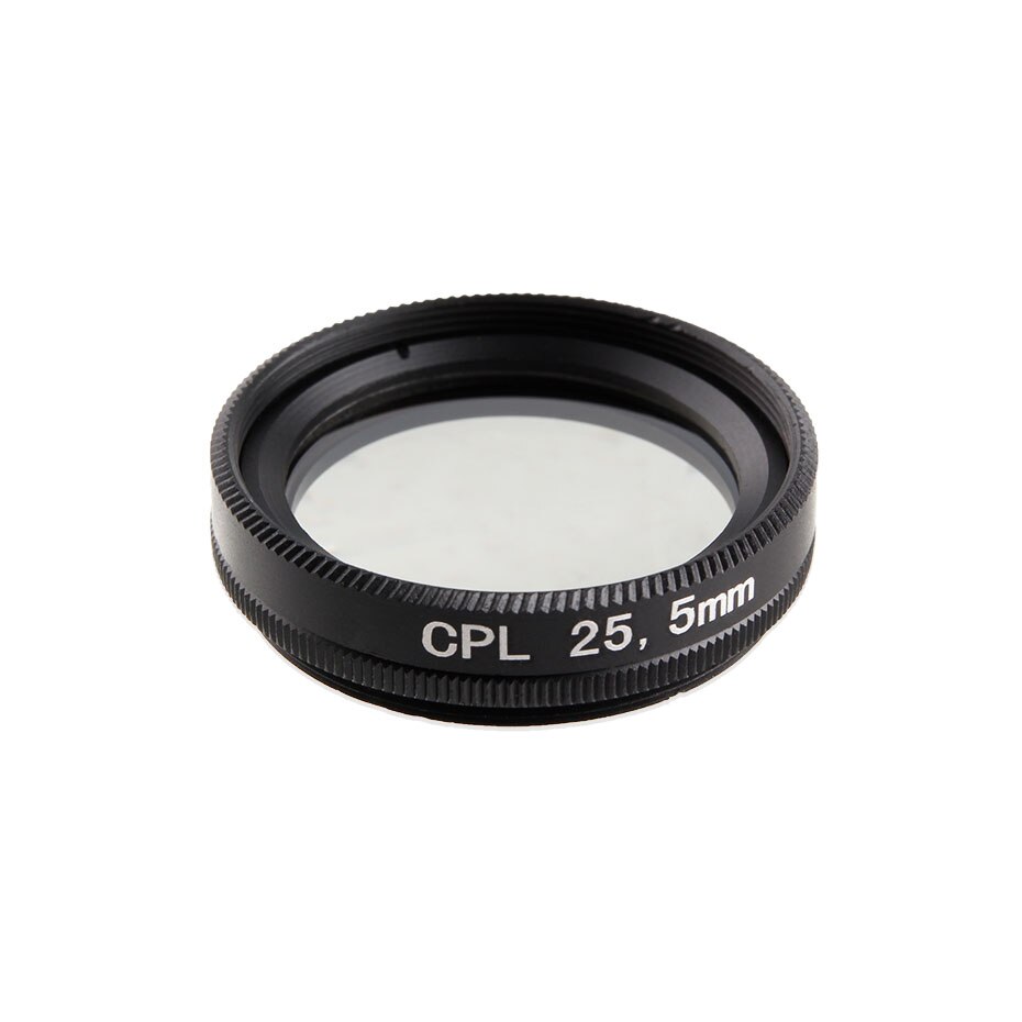 Filtre polarisant PL 25 25.5 27 28 30 30.5 34 35.5mm, filtres d'objectif pour Inspection vidéo industrielle, accessoires de Microscope et de caméra