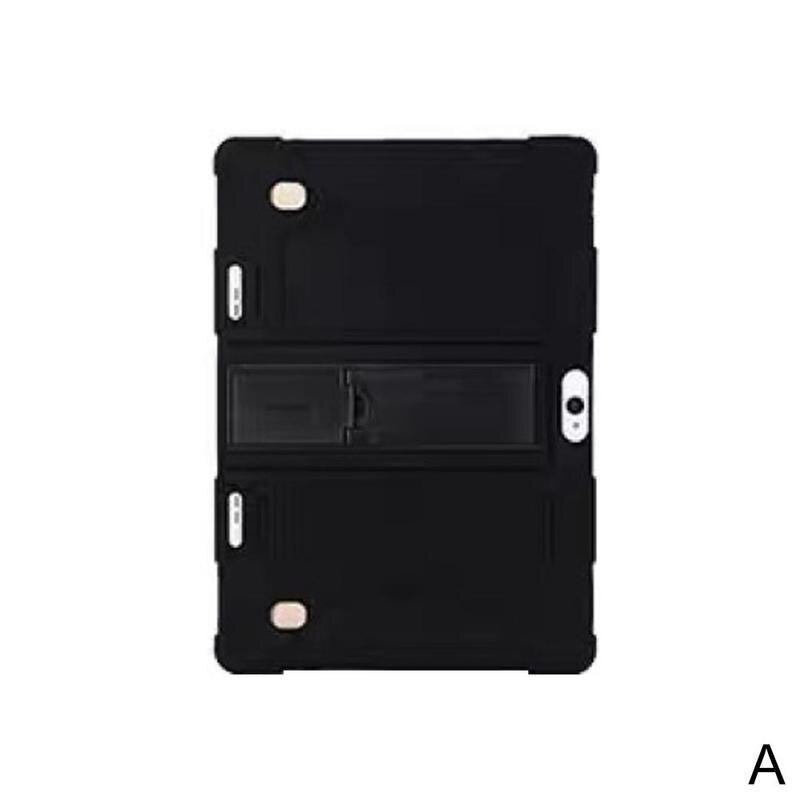 10.1 inch universele tablethoes zachte siliconen schokbestendige hoes tablet inch pc-hoes voor 10 10.1 hoes  t1 y 7: Zwart