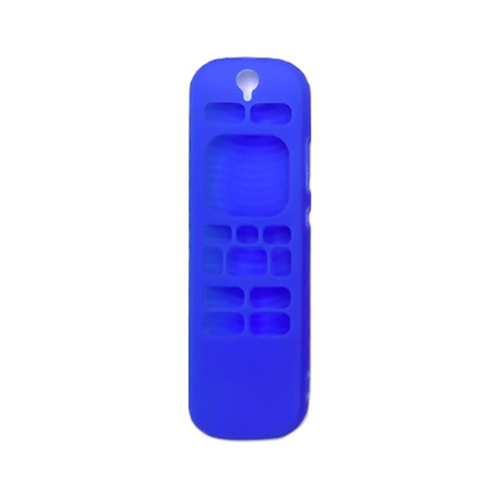 Silicone Case Durable Lightweight Protective Sleeve for Roku 3600R Remote Control: Blue