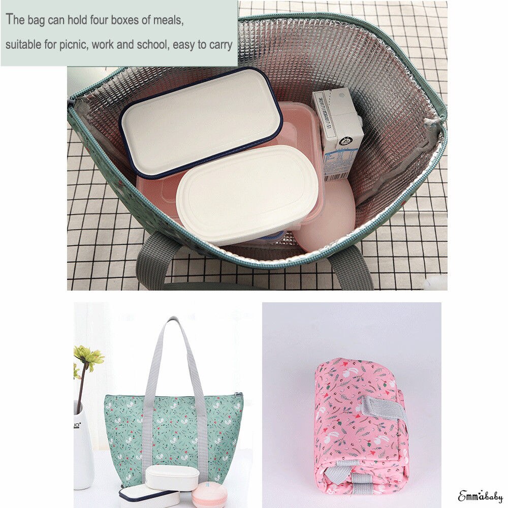 Limite 100 pour les femmes enfants hommes isolé toile boîte fourre-tout sac thermique refroidisseur alimentaire sacs à déjeuner