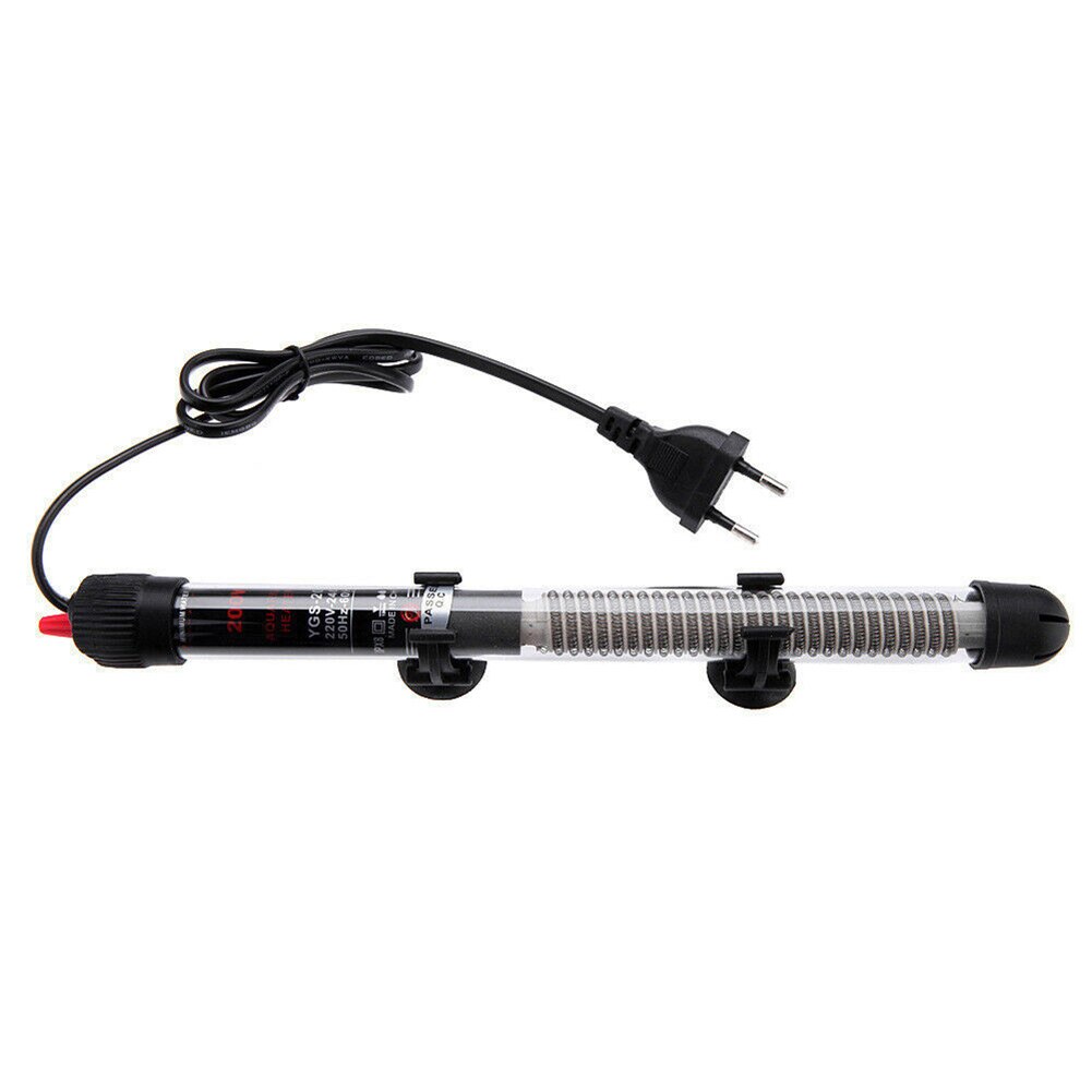 Mini Fish Tank Heater Submersible Adjustable Water Heater Stick 25/50/100/200/300W SNO88
