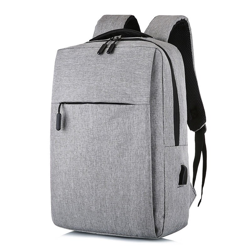 Usb Heren Rugzak Laptop Vrouwen Rugzak Mannen Schoudertas Mannen Rugzak Reizen Mannelijke Leisure Rugzak Mochila Business Rugzak: Gray