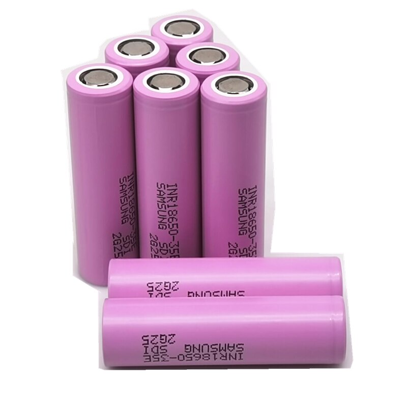 20pcs 100% Original For Samsung 18650 3500mAh 20A discharge INR18650 35E 3500mAh 18650 Li-ion battery 3.7v Rechargeable battery