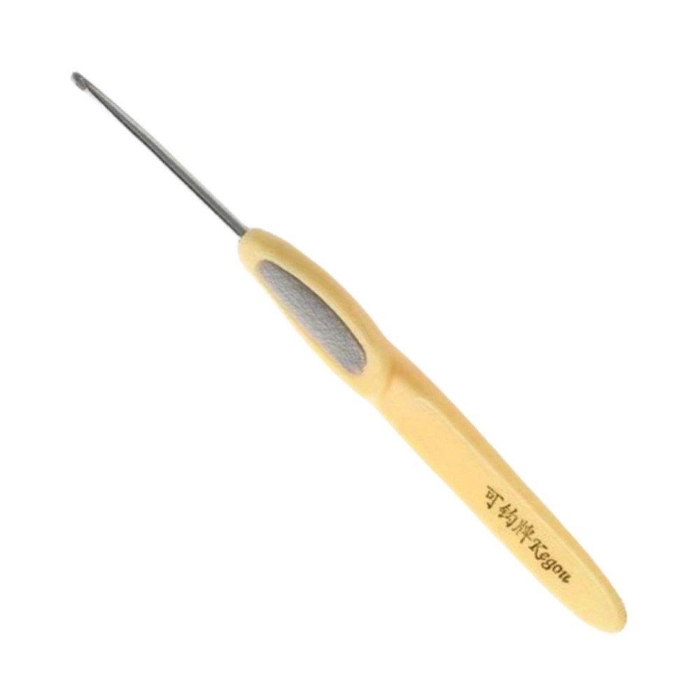Gancho de ganchillo de acero inoxidable, tejido de hilo, DIY, suéter, aguja de ganchillo, herramienta de tejer, aguja de tejer hecha a mano, tejido de suéter: Naranja
