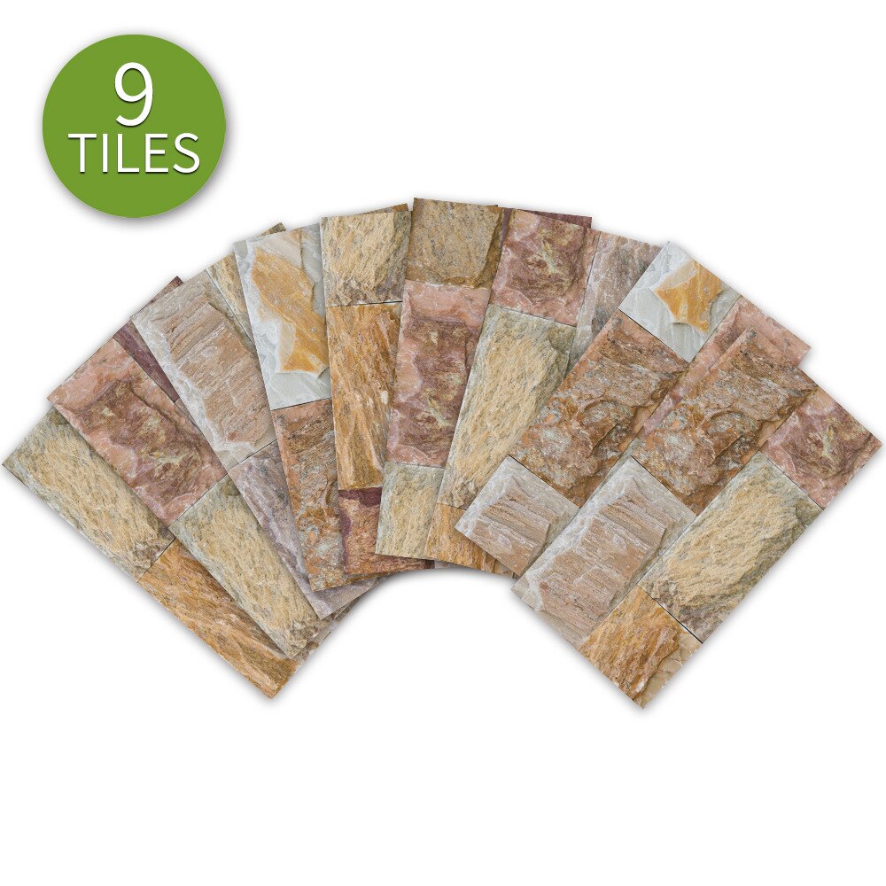 3D light grey Wall brick tiles Balcony deco wall sticker Bathroom waterproof tiles oilproof kitchen sticker DIY Floor stickers: UB022