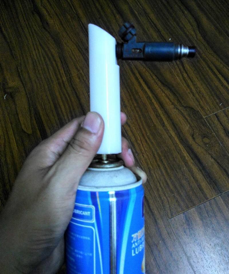 Car, ATV, Boat Auto Fuel Injector Flush Cleaner Adapter Cleaning Tool DIY Kit