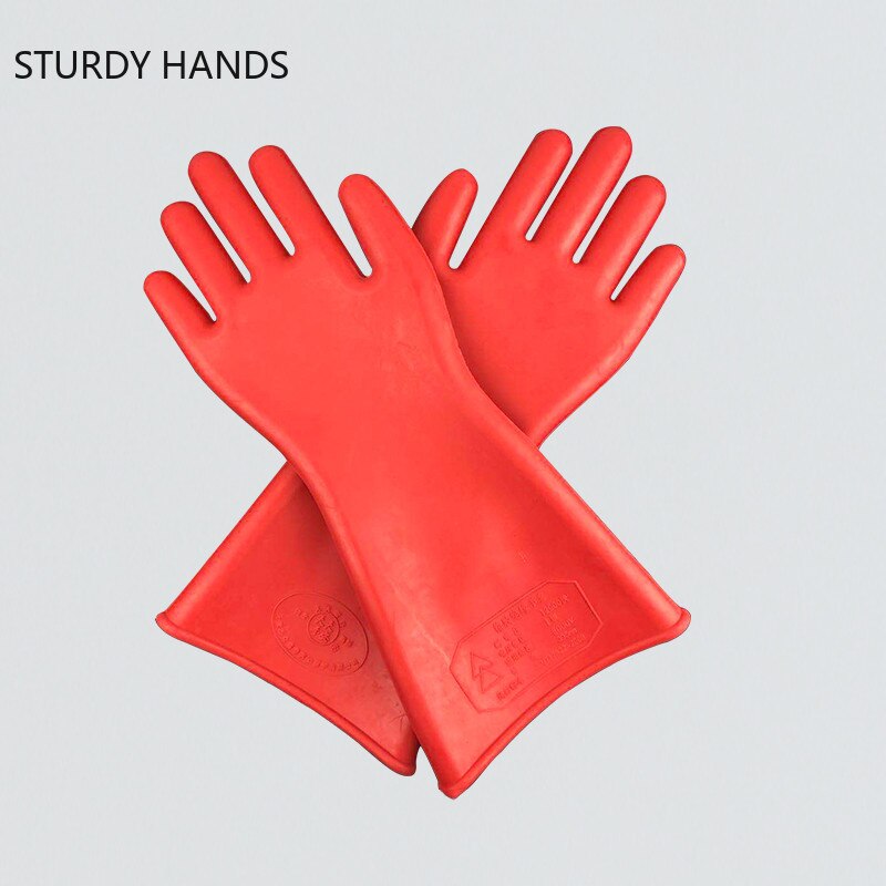 Gants de protection en caoutchouc Anti-électricité, isolant électrique haute tension, gants de travail de sécurité pour électricien