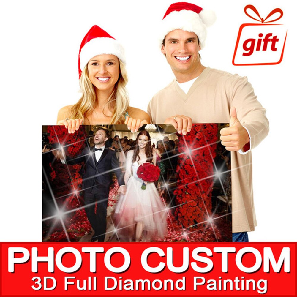 Custom,5D, Diy, Prive, Foto, Diamond Schilderen, Mozaïek, maak Uw Eigen & Familie, Diamant Borduurwerk, Kruissteek, Ambachten, Memorabele