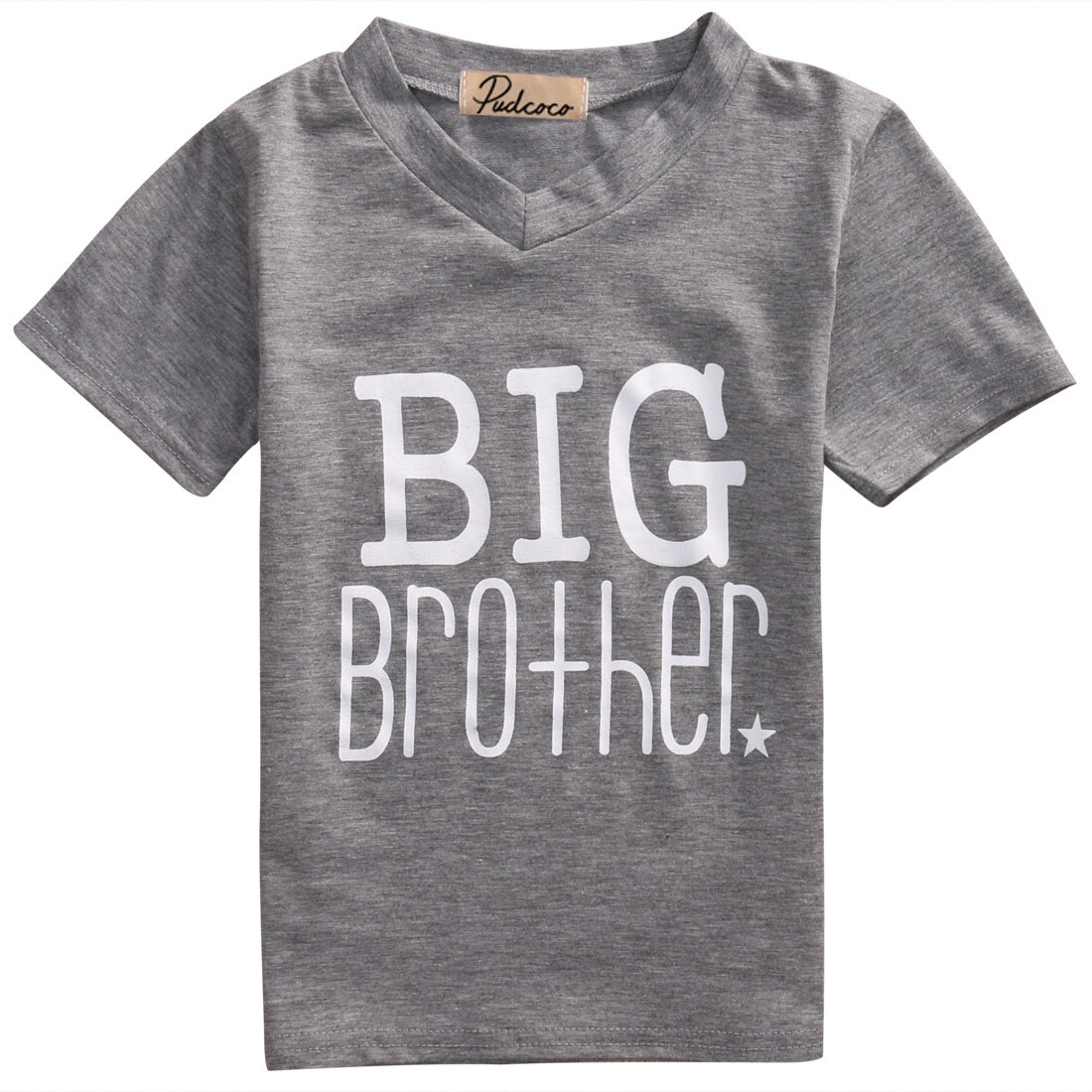 Broertje Baby Boy Bodysuits en Grote Broer T-shirt Brothers Tops Mooie Brotherhood Symbolische Familie Bijpassende Kleding: Big Bro 5 to 6 Years