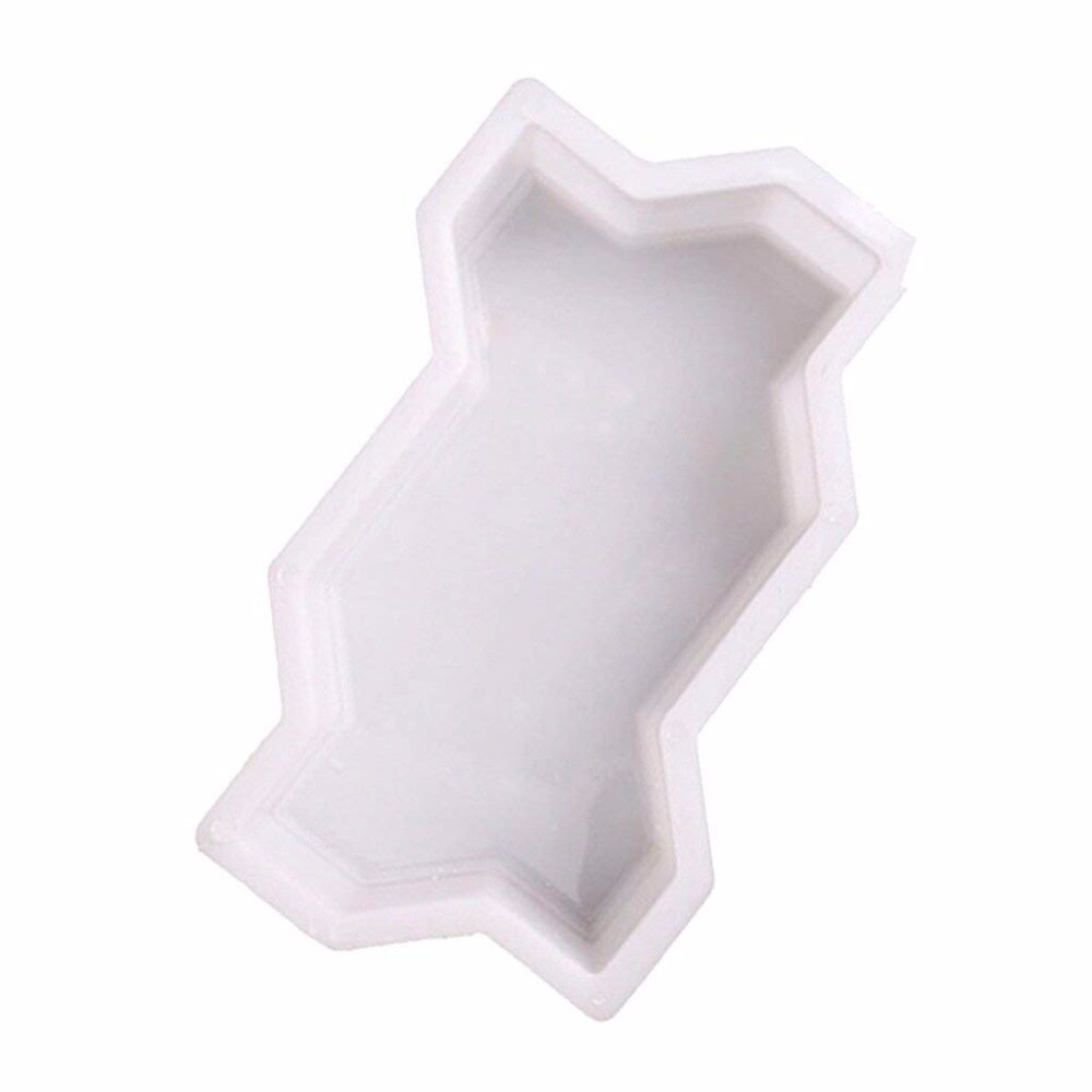 DIY Three Wave Shape Plastic Pavement Mold Garden Paths Maker Concrete Mould Cement Brick Molds Paving Slabs Garden Stone Maker