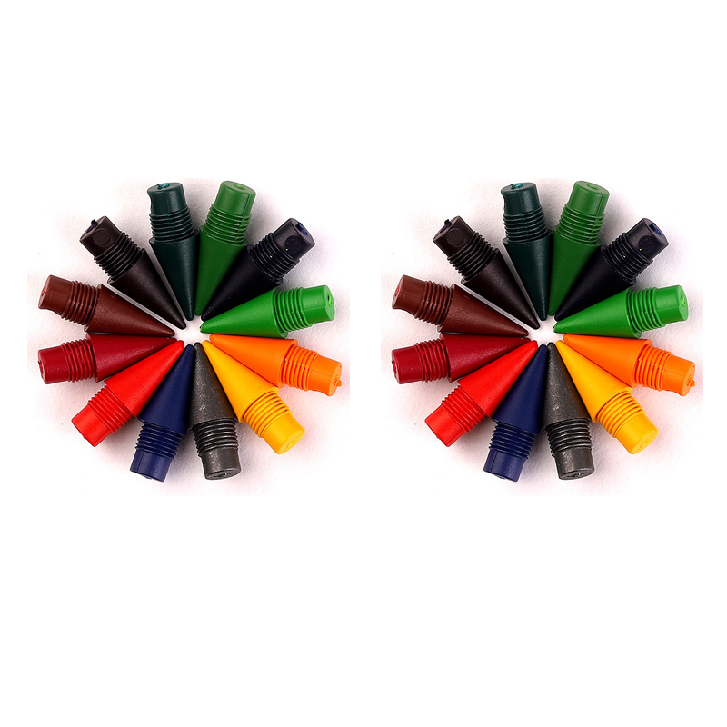 13 Colors Colored Infinity Pencils Unlimited Eternal Writing Pencil Erasable Colorful Pen School Office Supplies Stationery: Mixed Color