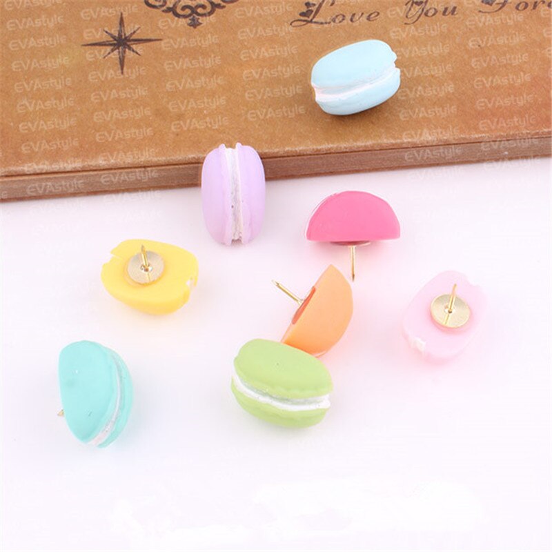 3 sztuk śliczne szpilki szpilka deser kreskówka pinezka stałe pinezki tablica ścienna paznokci Diy kreatywny szkoła akcesoria biurowe