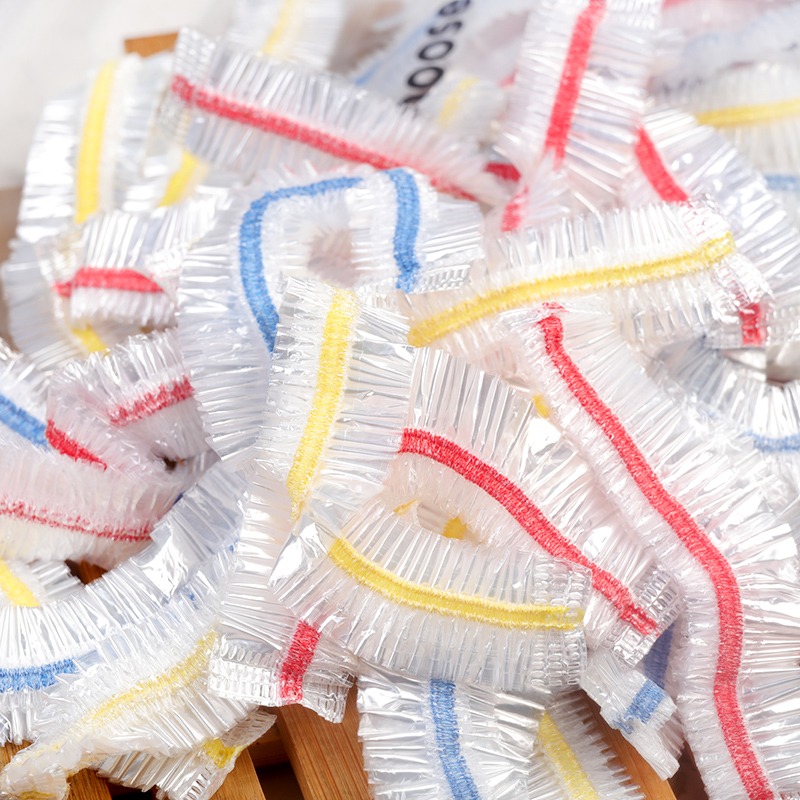Einweg Lebensmittel Abdeckung Elastische Saran Wrap Frischhalten Deckel Obst Abdeckungen Frischhaltefolie Dusche Kappen Küche Lagerung Taschen Organizer