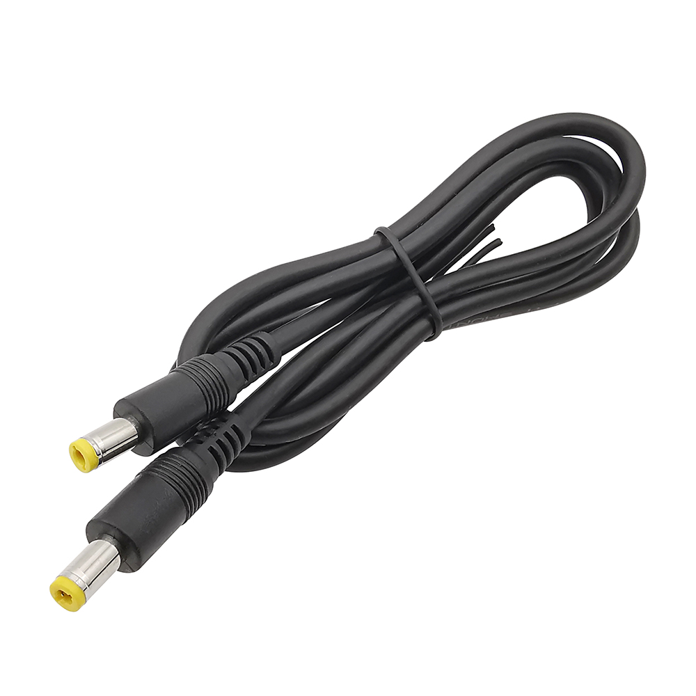 Conector de Cable de alimentación DC 12V, 5,5x2,5mm, macho a 5,5x2,5mm, Cable de extensión, adaptador CCTV, 0,3 M, 0,5 M, 1M, 1,5 M, 3M