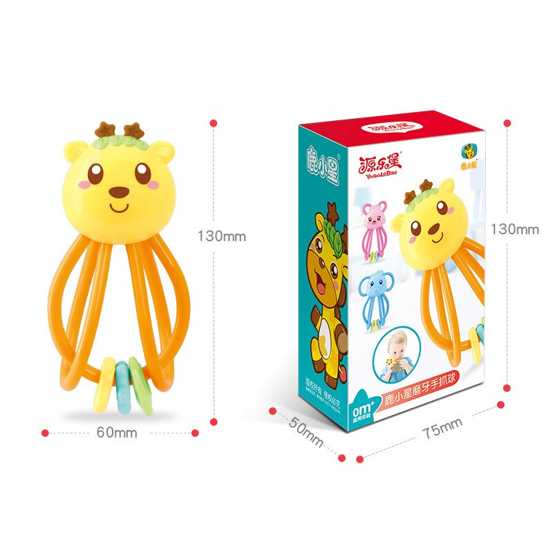 Explosion modelle neue Manhattan Ball beißRing Hand rasseln Baby geburt spielzeug