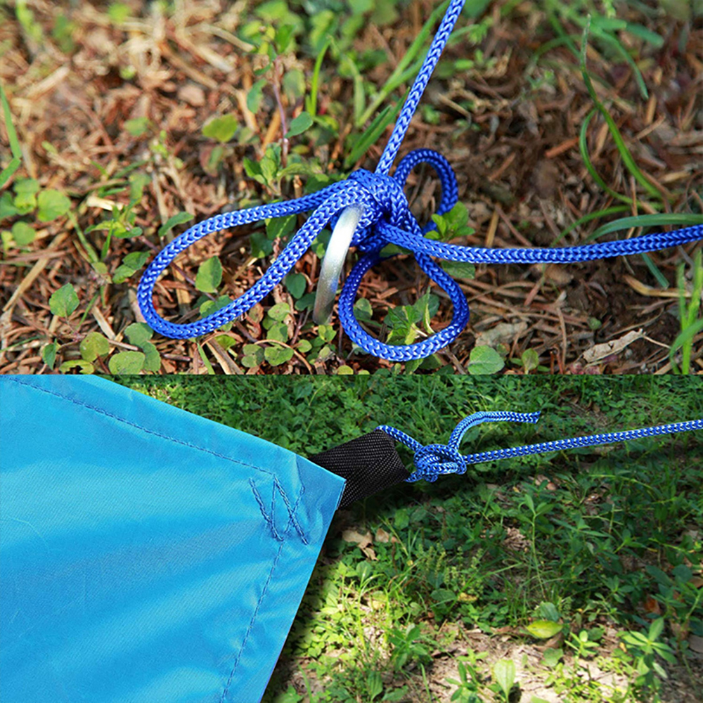 Multifunctionele Luifel Waterdicht Tarp Vochtbestendige Pad Schaduw Tent Tuin Zonnescherm Outdoor Camping Hangmat Regen Zon Onderdak