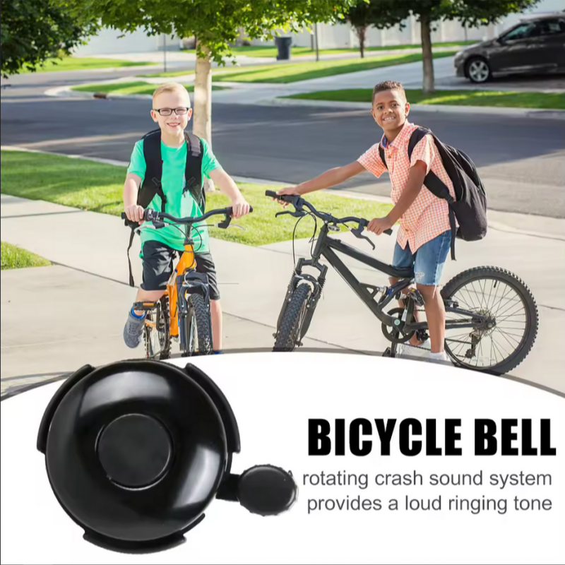 Fahrradklingel, klassische Fahrradhupe für Erwachsene, Männer, Frauen, Kinder, Fahrräder, rotierende Sicherheitswarnhupe, Fahrradausrüstung