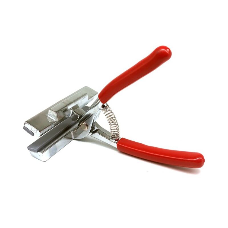 12cm oljemålningstångklämma med rött handtag sträckt dukduk tyg brett käftsträckningsverktyg för reklamtryck