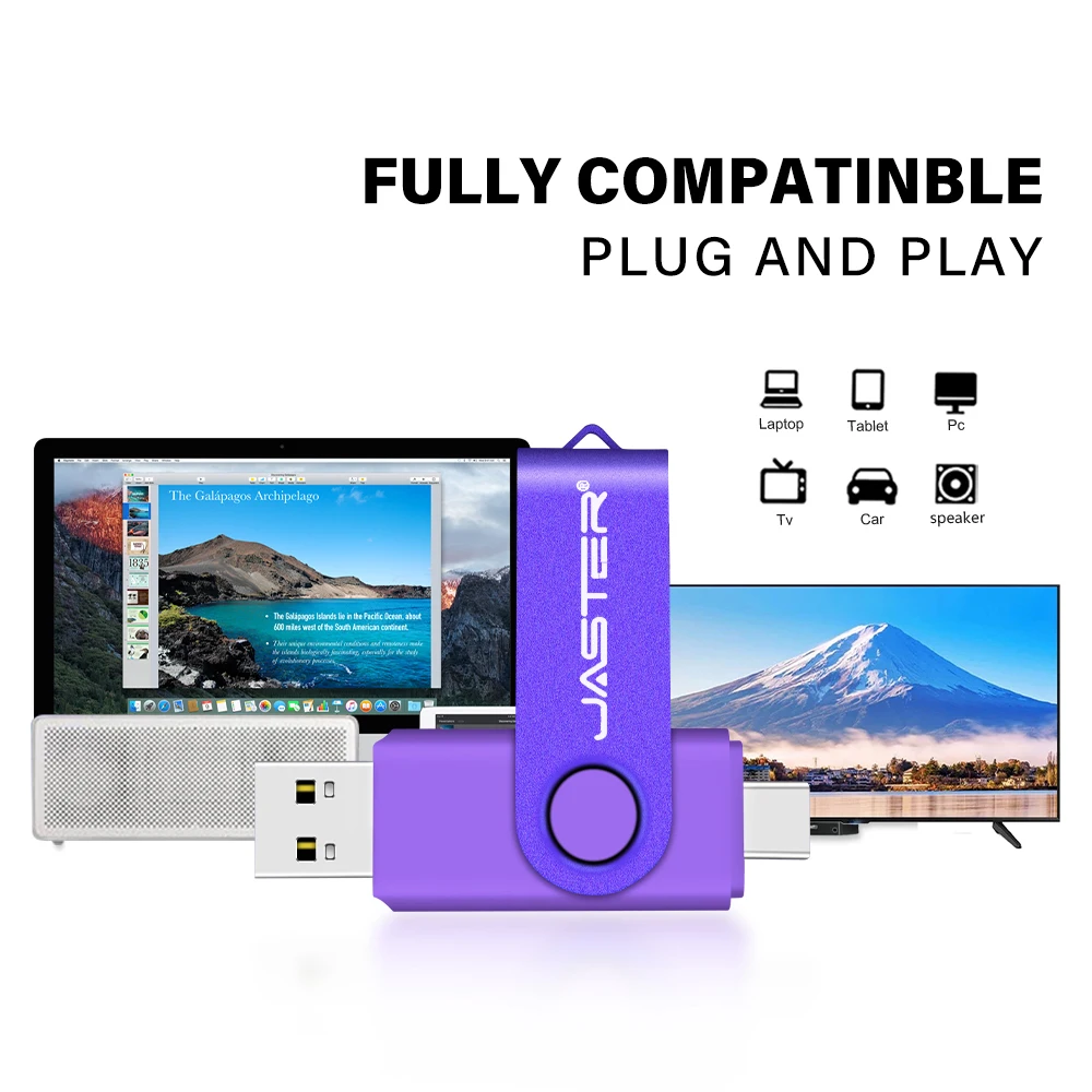 Pendrive USB TYPE-C 128MB (nie GB) Prawdziwa pojemność Pen Drive 64GB Bezpłatny brelok do kluczy Pamięć USB Prezent Czerwony U Dysk Niebieski 1G 2G 4G 8G