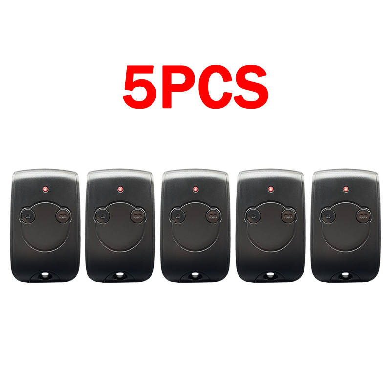 Pour SOMFY KEYTIS NS 2 RTS 1841026 Télécommande de portail 433.42MHz 2 boutons 1841025 SOMFY KEYTIS NS 4 RTS Télécommande de porte de garage: Grey